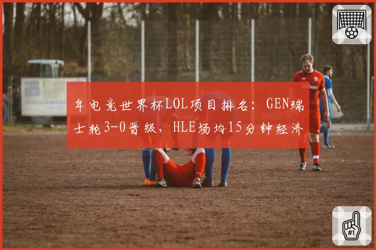 年电竞世界杯LOL项目排名：GEN瑞士轮3-0晋级，HLE场均15分钟经济差+2400居首